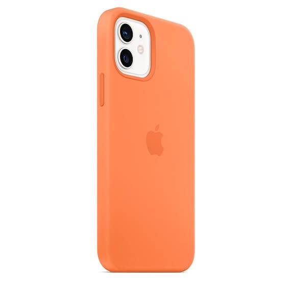 iPhone 12 Mini Silicone Case - Kumquat