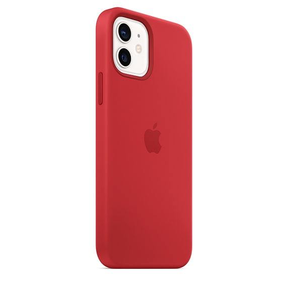 iPhone 12 & 12 Pro Silicone Case - Red