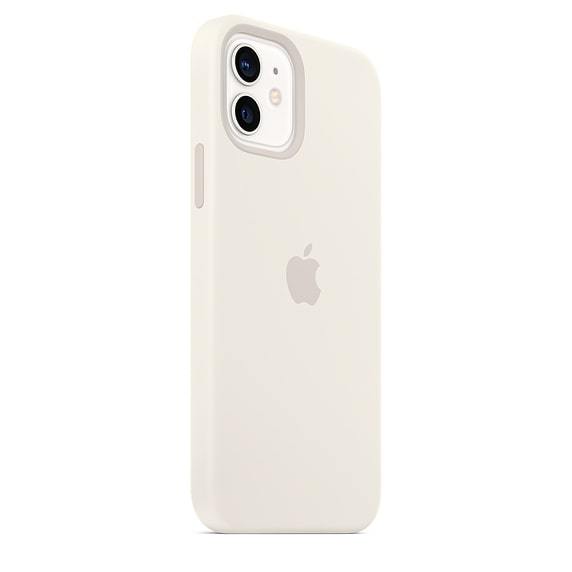 iPhone 12 Mini Silicone Case - White