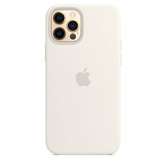 iPhone 12 & 12 Pro Silicone Case - White