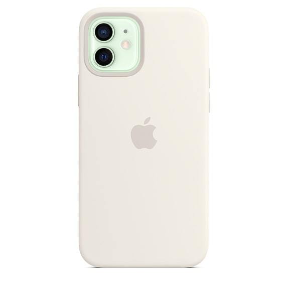 iPhone 12 & 12 Pro Silicone Case - White