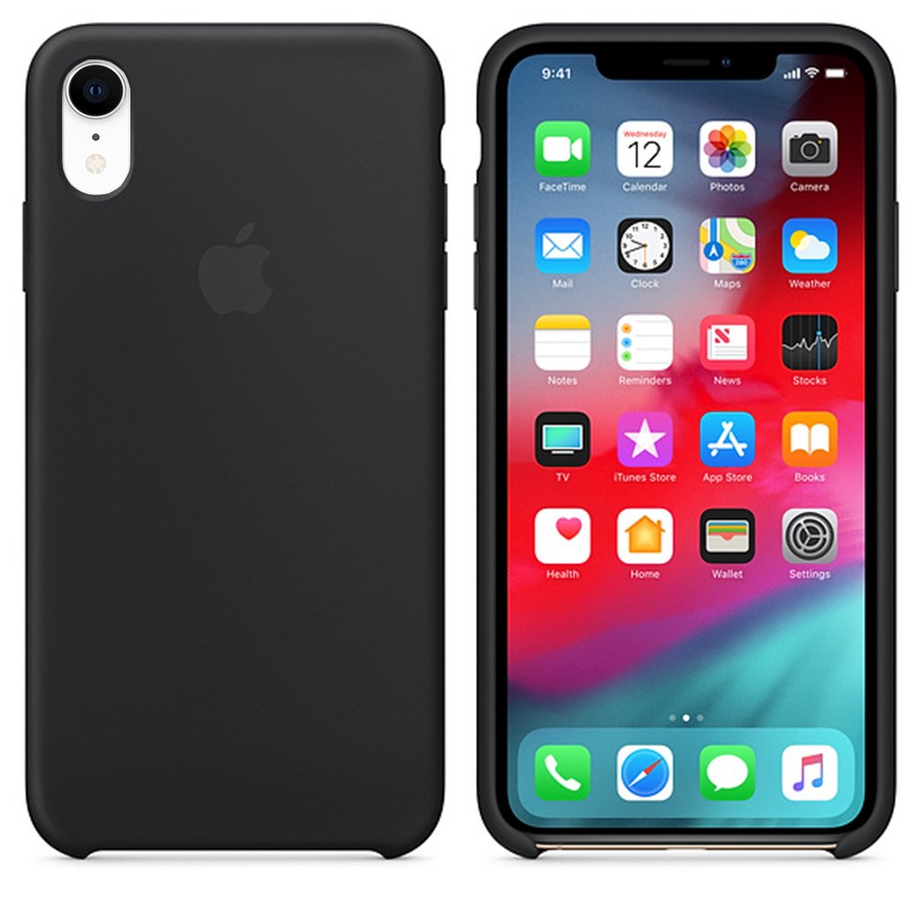 Silicone Case For iPhone XR - Black