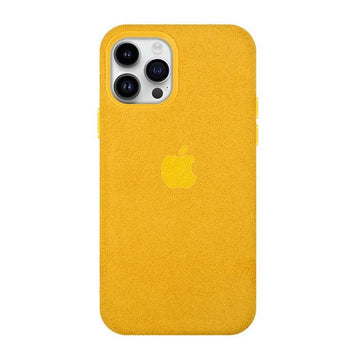 iPhone 14 Pro Alcantara Case - Poppy